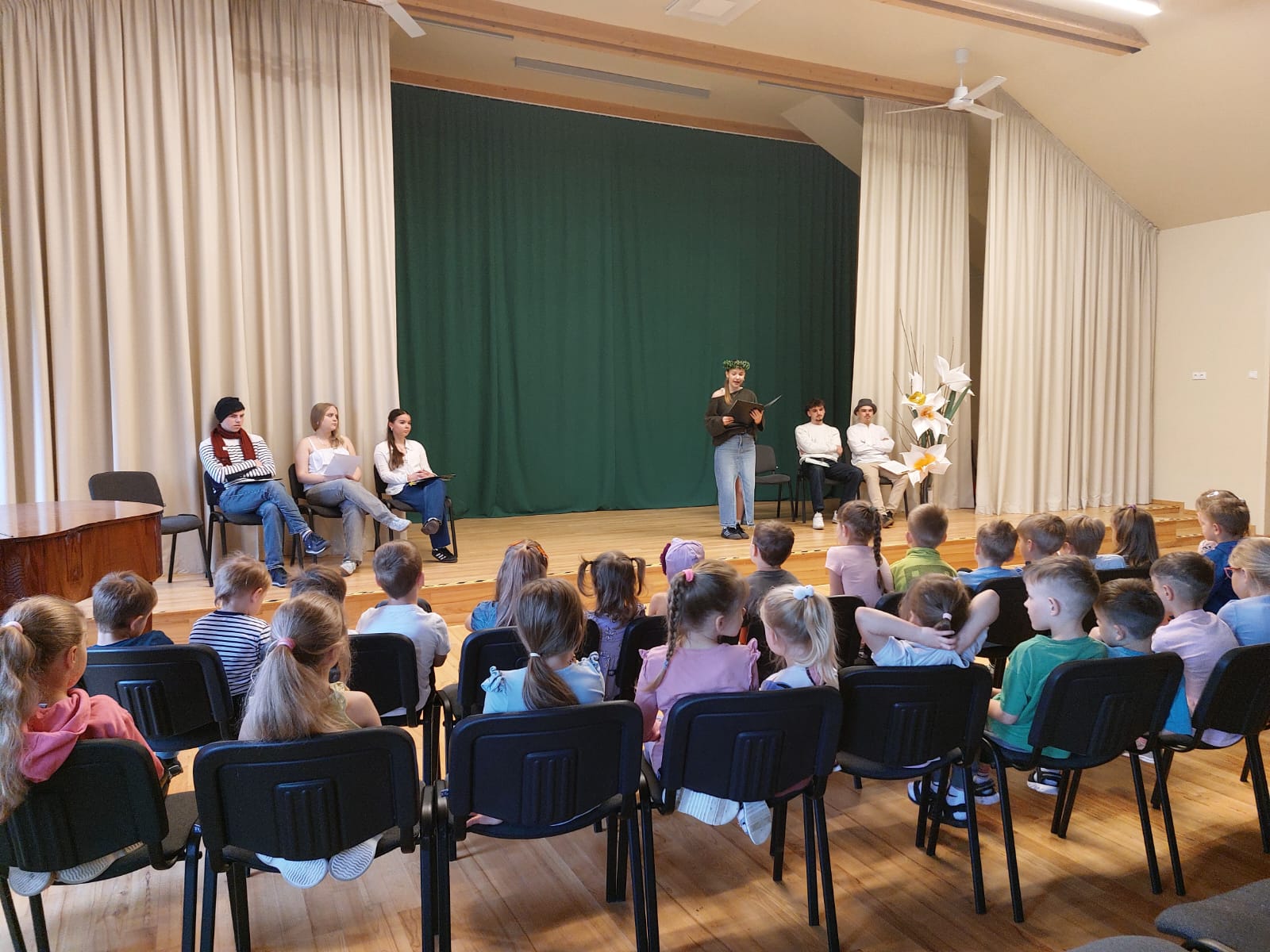 12.c klases skolēni viesojas pašvaldības bērnudārzā “Strautiņš” 